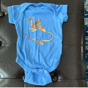 NWOT Rabbit Skins Dragon onesie